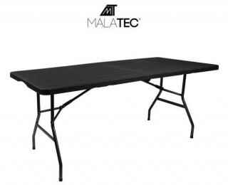 Skládací stůl 180x74 cm černý + dárek MAXY 1ks 6296