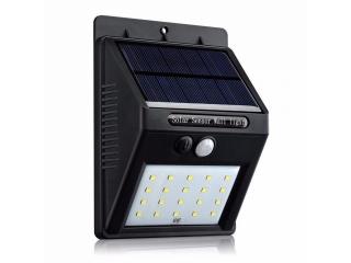 SOLARNI LAMPA 20 LED VENKOVNI CE - pohybový senzor LAMPA Solárni EXTRA MAXY 1ks 2017