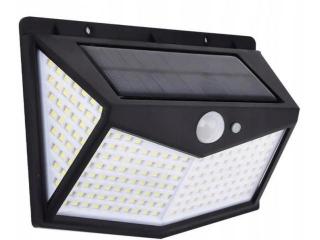 Solární Lampa 212 LED s PIR čidlem Voděodolný + dárek MAXY 1ks 3355