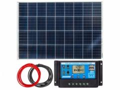 Solární Panel 20W 12V REGULATOR Fotovoltaický panel  + dárek MAXY 1ks 6355
