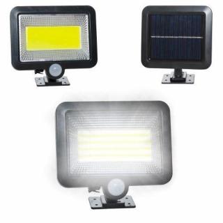 Solární venkovní 100 LED osvětlení, pohybový senzor + dárek MAXY 1ks 5557