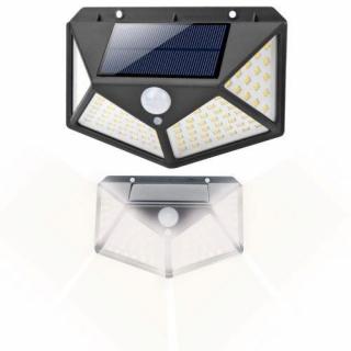 Solární venkovní 100 LED SMD osvětlení s pohybovým senzorem + dárek MAXY 1ks 2260