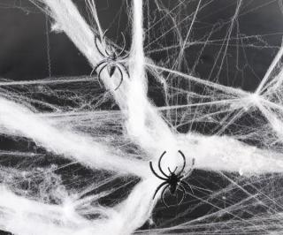 Spiderweb pro Halloween + STICKY MAT ZDARMA MAXY 1ks 3576