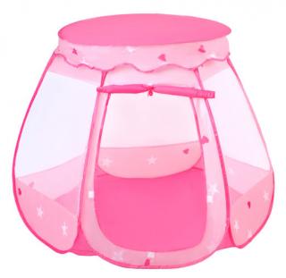 Stan pro děti s barvenymi puntíky růžový NOVÉ MAXY 1ks 5206