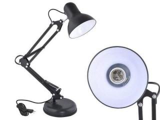 Stolní lampa kancelárska školní černá+ dárek MAXY 1ks 5266