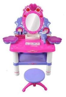 Toaletní stolek pro holčičky + příslušenství + dárek MAXY 1ks 7299