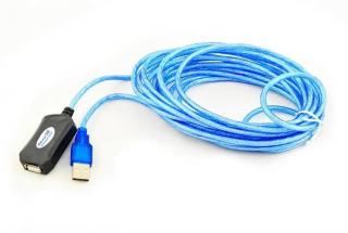 USB 2.0 aktivní prodlužovací kabel - 5 m + dárek MAXY 1ks 2162