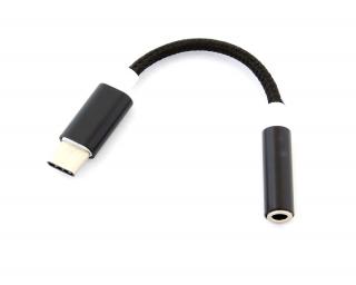 USB Adaptér typ C - Mini Jack 3,5 mm + dárek MAXY 1ks 1205