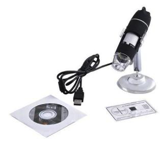 USB digitální mikroskop k PC, 50 -500x + dárek MAXY 1ks 8883