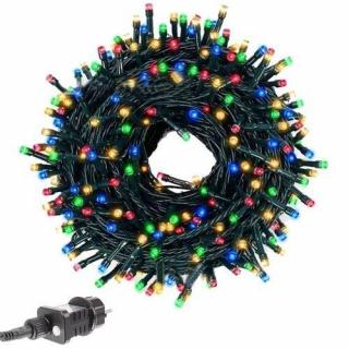 Vánoční osvětlení 200 LED, 2W multicolor 23 m + dárek MAXY 1ks 5867