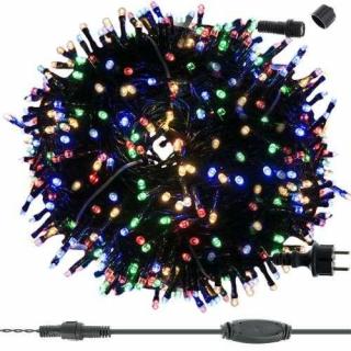 Vánoční osvětlení 500 LED, 15W multicolor 51.6 m + dárek MAXY 1ks 8153