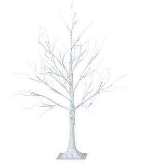 Vánoční světelný stromek Bříza, LED 60, 90 cm + dárek MAXY 1ks 8513