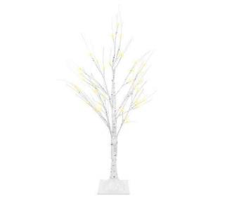 Vánoční světelný stromek Bříza, LED 96, 180 cm + dárek MAXY 1ks 7152