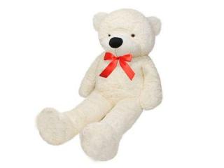 Velký plyšový medvěd bílý 100 cm + dárek MAXY 1ks 9116
