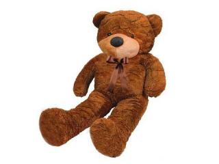 Velký plyšový medvěd tmavě hnědý 130 cm + dárek MAXY 1ks 7929