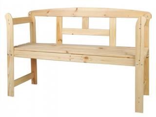 Zahradní lavice lavička dřevěná lavice + STICKY MAT ZDARMA MAXY 1ks 6829