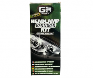 GS27 HEADLAMP RESTORER KIT - Renovační sada na světlomety (pro mechanické použití)