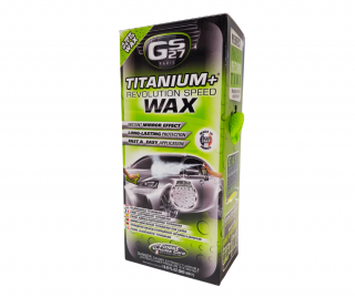 GS27 TITANIUM+ REVOLUTION SPEED WAX 500 ml - Leštěnka ve spreji s titanem