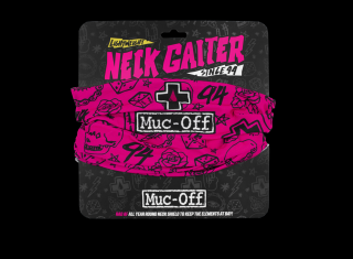 MUC-OFF LIGHTWEIGHT NECK GAITER - Stylový šátek Muc-Off Barva: Růžová
