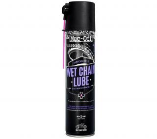 MUC-OFF MOTORCYCLE WET CHAIN LUBE 400 ml - Mazivo na moto řetězy do mokra