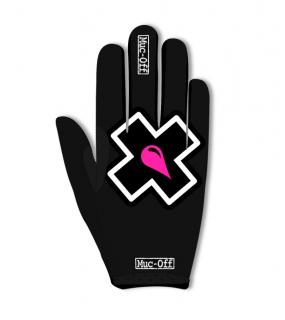 MUC-OFF MTB GLOVES BLACK - MTB rukavice Velikost: L