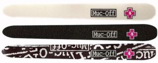 MUC-OFF ochranné samolepky pod řetěz Samolepka: Muc-Off logo, L