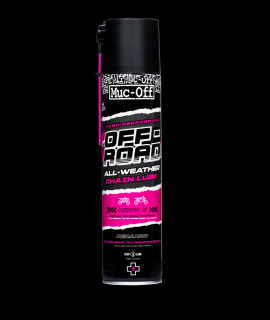 MUC-OFF Off-ROAD LUBE 400 ml - Mazivo na moto řetěz do extrémních podmínek