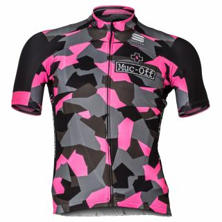 MUC-OFF TEAM JERSEY - MUC-OFF dres s krátkým rukávem Velikost: L