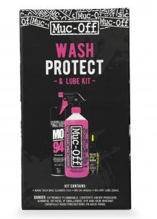 MUC-OFF WASH, PROTECT & LUBE DRY KIT - Základní sada pro mytí, ochranu a lubrikaci kol