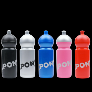 SPONSER DRINKING BOTTLE COLOUR 500 ml Barva: Modrá metalická-stříbrná