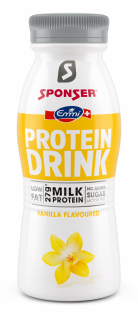 SPONSER EMMI PROTEIN DRINK 330 ml - Hotový proteinový drink Příchuť: Vanilla