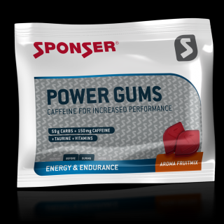 SPONSER POWER GUMS 10 ks - Energetičtí gumídci Příchuť: Fruit Mix