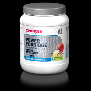 SPONSER POWER PORRIDGE Apple-Vanilla 840 g - Energetická proteinová kaše