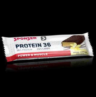 SPONSER PROTEIN 36 BAR Vanilla (50 g) - Proteinová tyčinka 36%