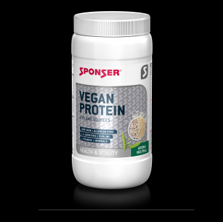 SPONSER VEGAN PROTEIN - Veganský proteinový nápoj Příchuť: Neutral, Váha: 490 g