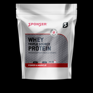 SPONSER WHEY TRIPLE SOURCE PROTEIN 500g - Syrovátkový proteinový nápoj Příchuť: Chocolate