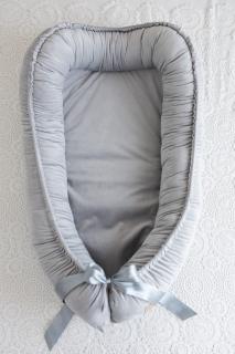 Hnízdečko šedý velvet