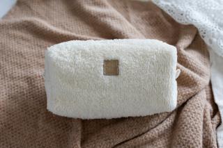 Kosmetická taštička smetanový beránek