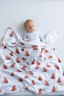 Oboustranná deka 80x100 cm – Teddy