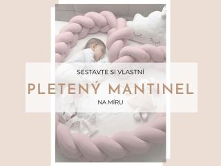 Pletený mantinel  Ušijte si svůj mantinel na míru