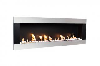 BIO FLAME biokrb Easy L Open Nerez Horizontal
