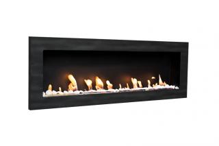 BIO FLAME biokrb Easy L Open Patina Antracit