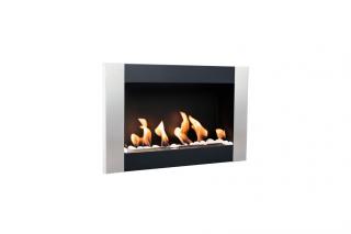 BIO FLAME biokrb Easy S Open Nerez Vertical