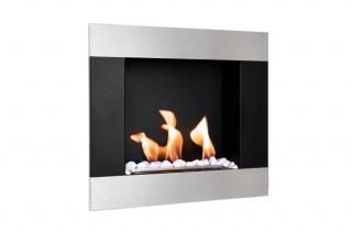 BIO FLAME biokrb Easy XS Nerez Horizontal Open