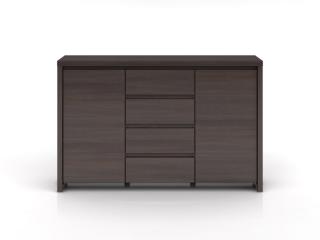 Komoda KASPIAN KOM2D4S Barva: wenge