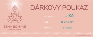 DÁRKOVÝ POUKAZ