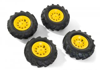 Nafukovací kola žlutá pro GATOR a TAURUS Peg-Pérego (TAURUS a John Deere Gator)