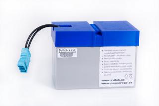 Navýšení kapacity baterie 12V8Ah na 15Ah 187Wh (výměna baterie z 8Ah 100Wh na 15Ah 187Wh)
