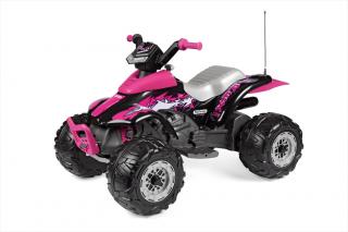 Peg Pérego Corral T-Rex 330W Pink (dětská čtyřkolka)