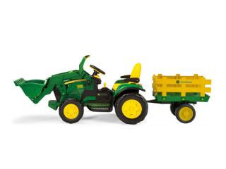 Peg Perego JD Ground Force Loader 330W (nakladač s radlicí a vlekem!)